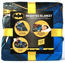 1 Count Franco Manufacturing Co DC Batman 36" X 48" 4.5 Lbs Weighted Blanket image 1