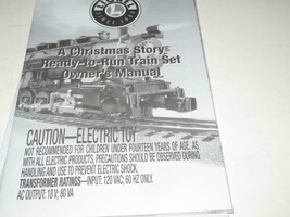 LIONEL-  CHRISTMAS STORY READY TO RUN TRAIN SET OWNER&#39;S MANUAL  - NEW- B11 - $4.70