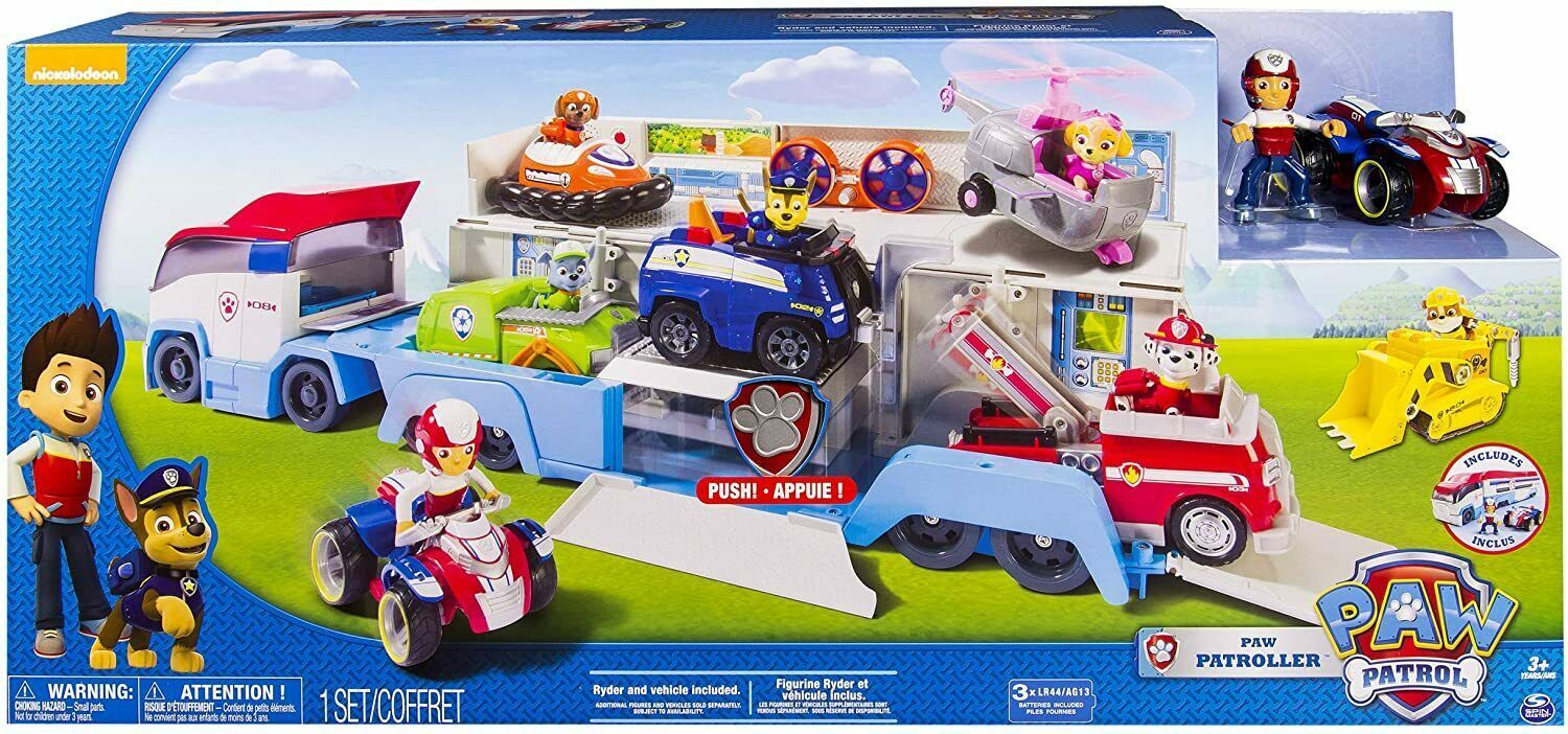 paw patroller rescue & transport