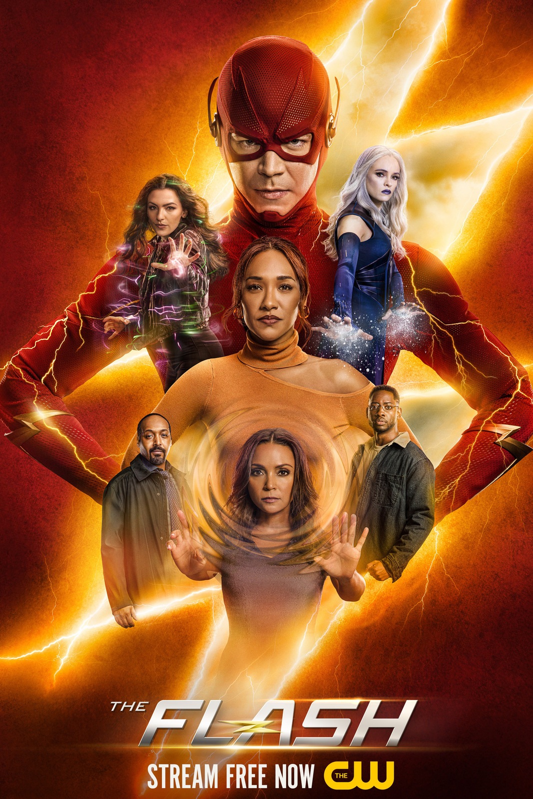 The Flash Poster DC Comics Barry Allen Season 8 TV Series Art Print 24x36 #3
