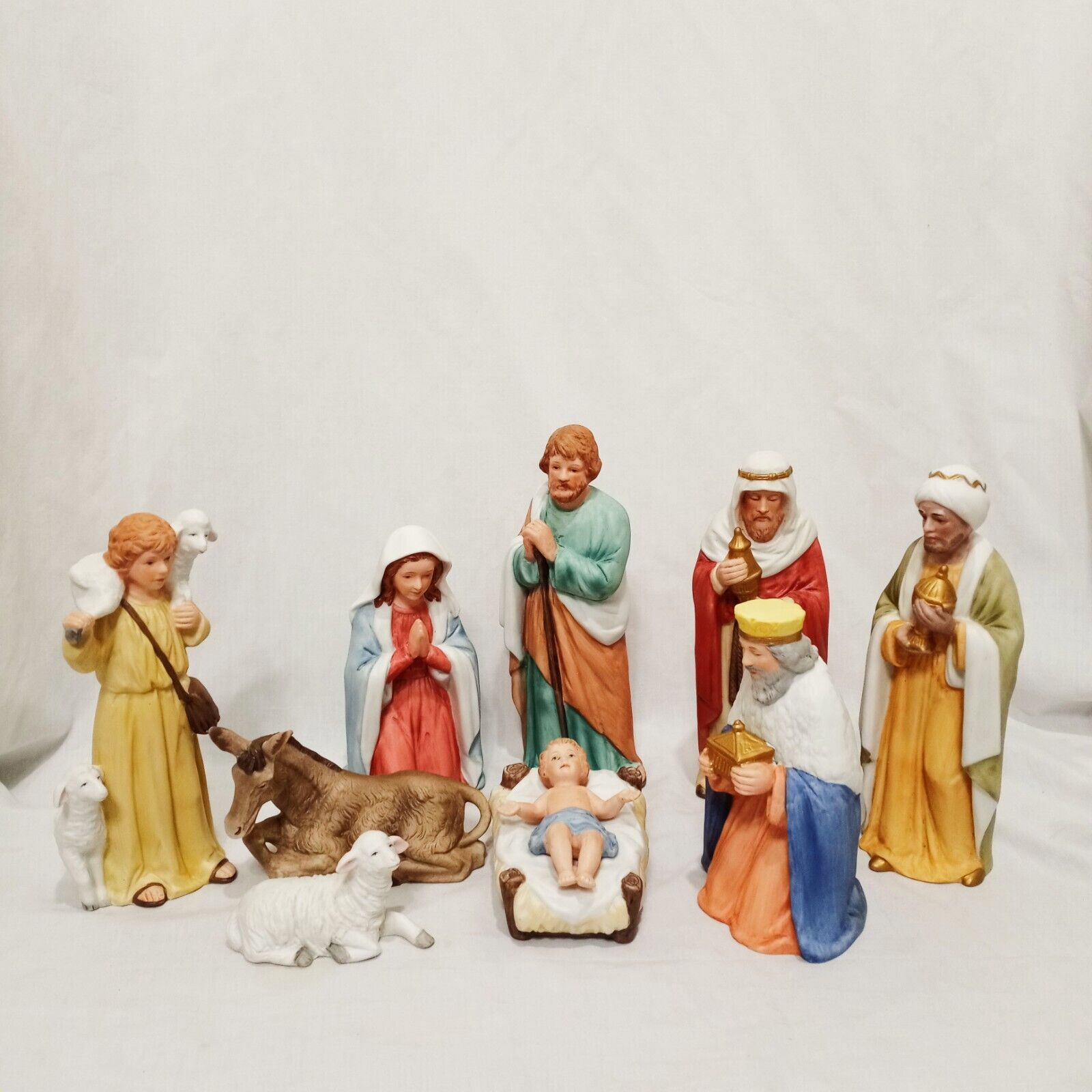 6 Lucky Numbers Today 1 To 49Homco White Bisque Nativity Set - n2czshe