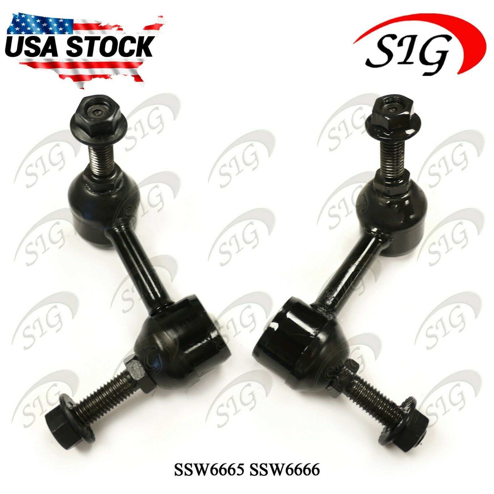 4Pc JPN Front Rear Suspension Sway Bar Link Kit For Chevy Trailblazer