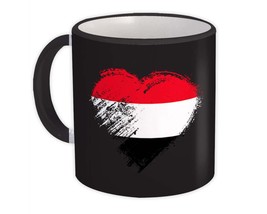 Yemeni Heart : Gift Mug Yemen Country Expat Flag Patriotic Flags National - $15.90