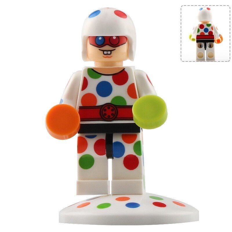 Mister Polka-Dot Man DC Comics Batman Themed Lego Minifigure Block Toy ...