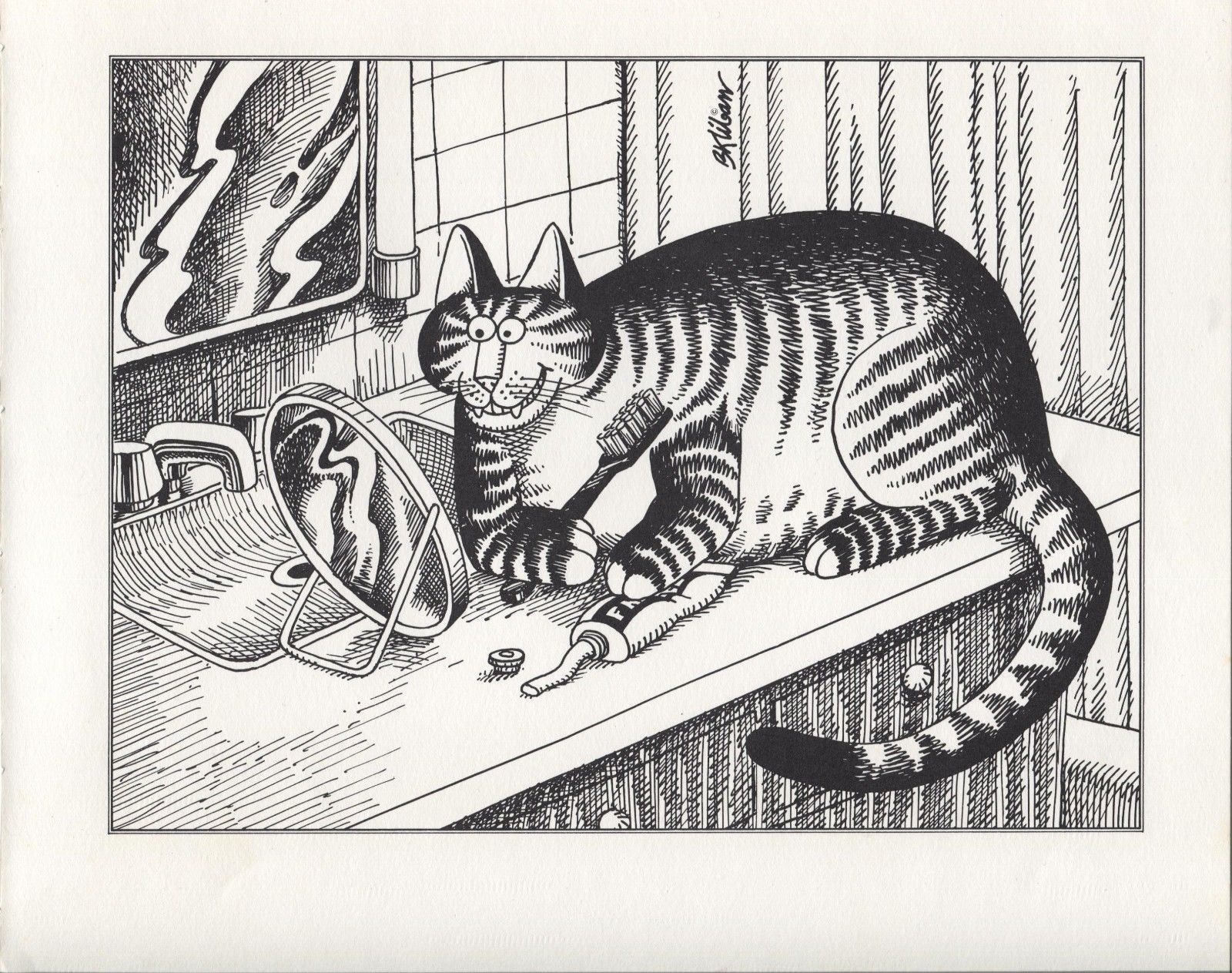 Show full-size image of Kliban Cats. 