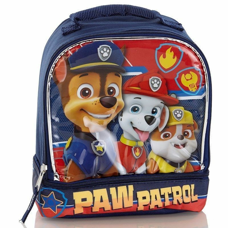 paw patrol dual compartment lunch box