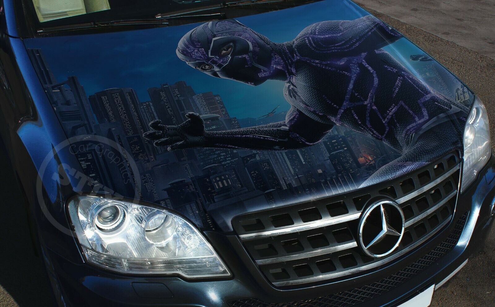 Any Truck Car Hood Vinyl Decal X-Men Wolverine sticker Comics Graphics superhero