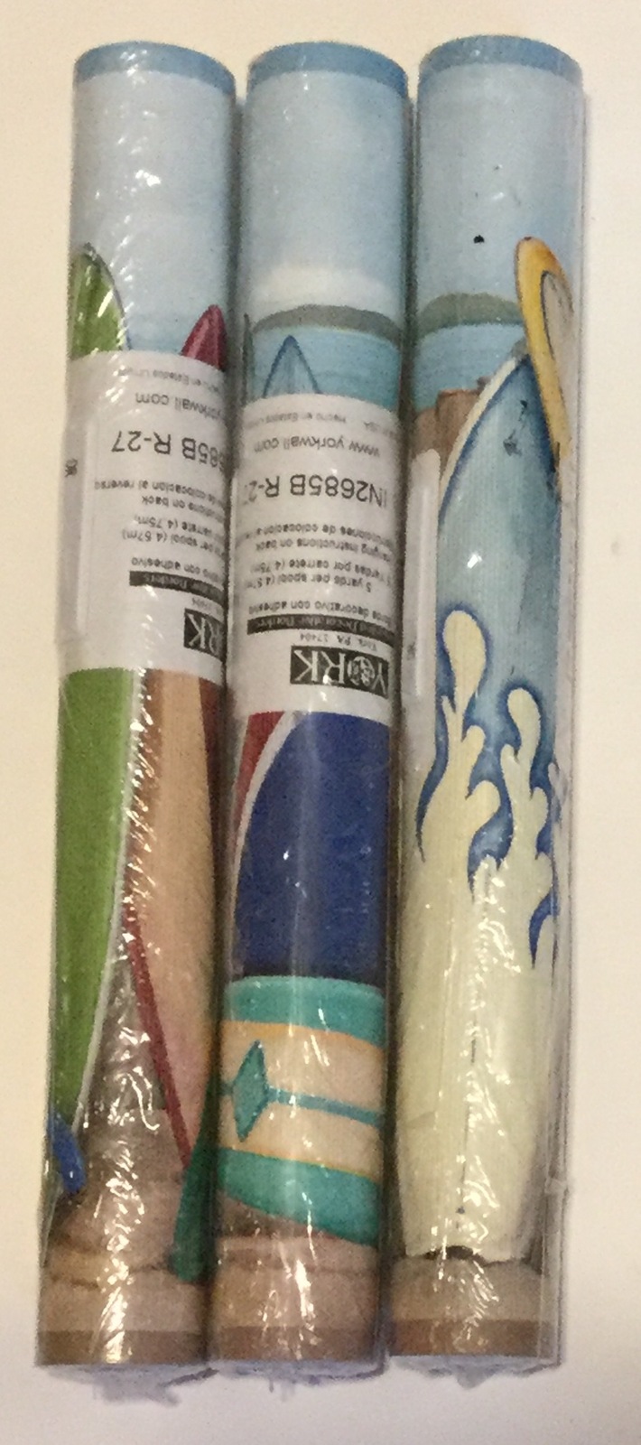 York Surfboards Surf Party Wallpaper Border IN2685B Wallpaper Rolls & Sheets