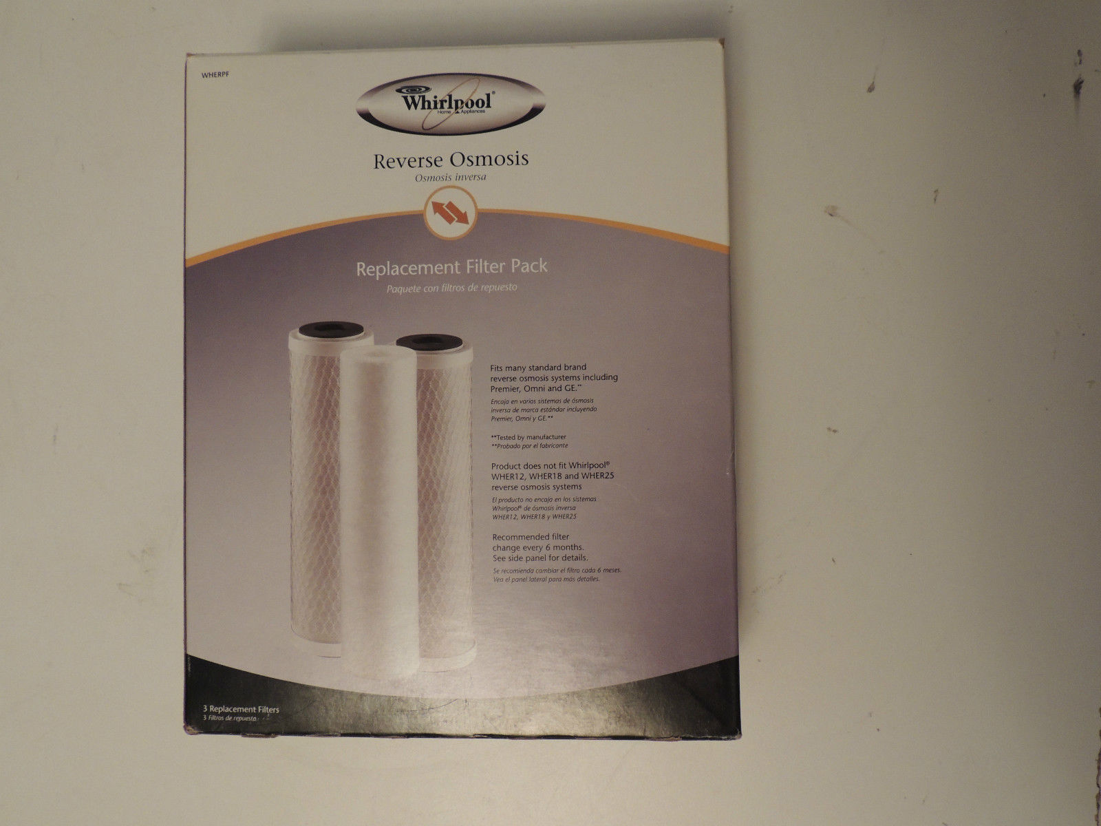 Whirlpool Under Sink Replacement Water And 9 Similar Items Whirlpool Under Sink Replacement Water Filter Pack Wherpf Reverse Osmosis