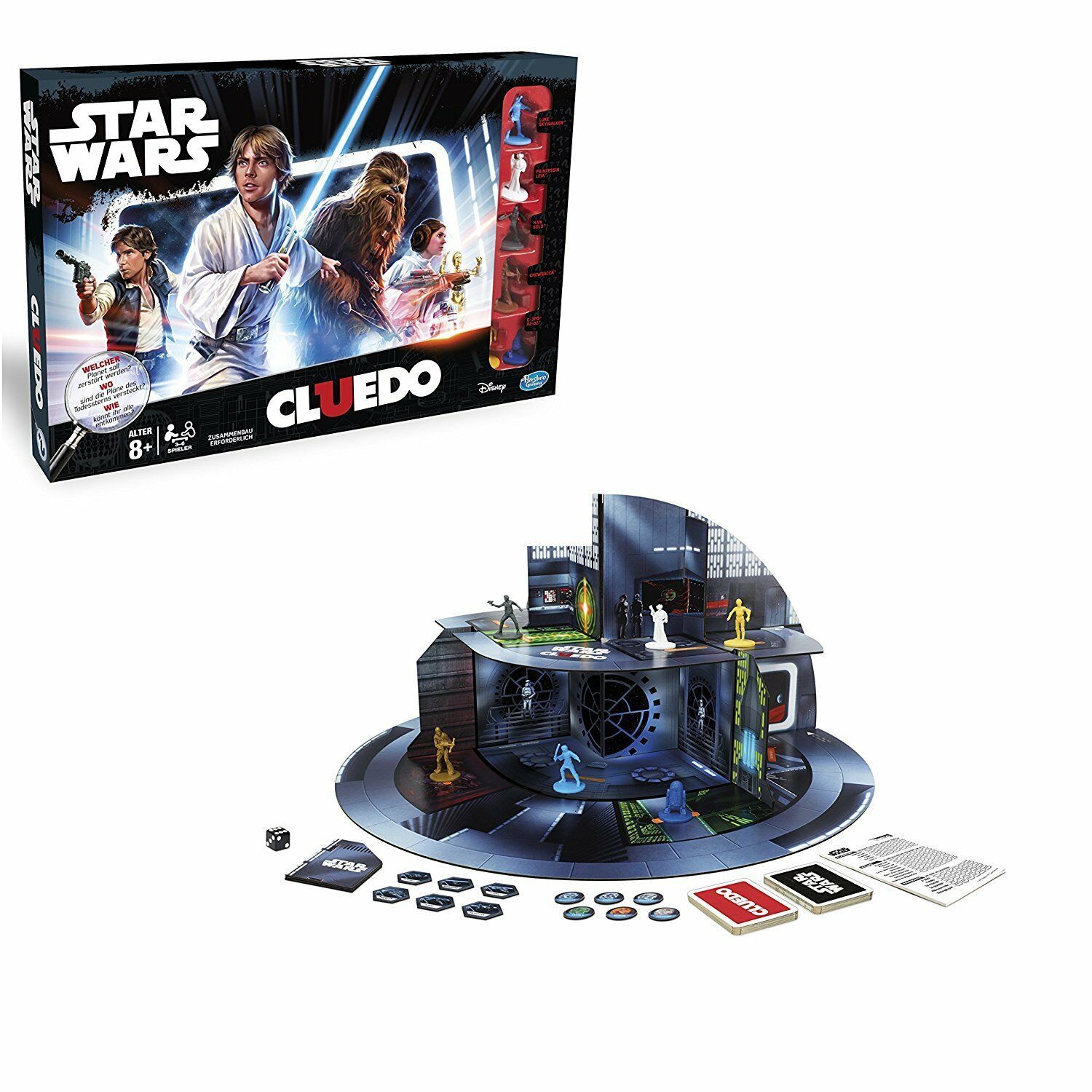 Star Wars Der Cluedo Hasbro Clue Game Edition Kinder Erwachsene Set D Rolle