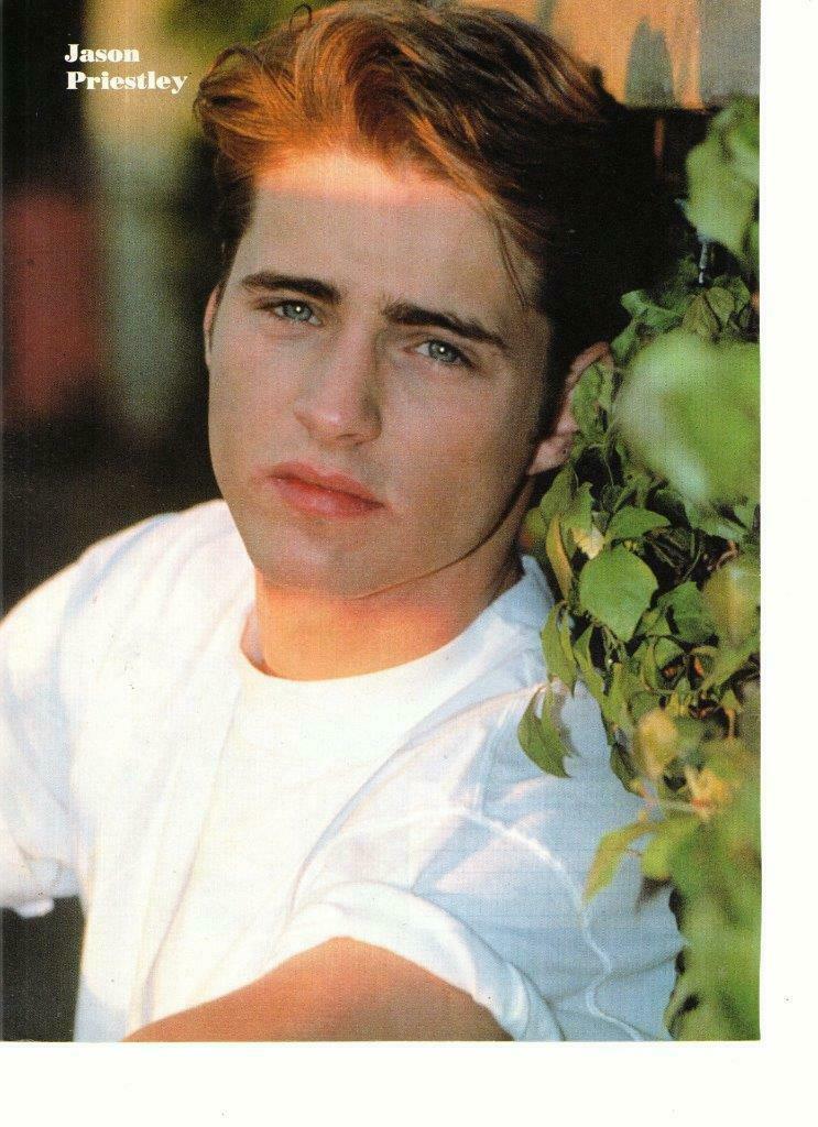 Jason Priestley teen magazine pinup clipping 1990's stunning Beverly ...