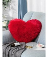 Love Heart Cushion Cover Without Filler, Heart Cushion cover pillows  - £14.70 GBP