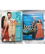 TWO SEASONS Burn Notice - Season 1 DVD and Season 2 Blu-Ray - $17.77