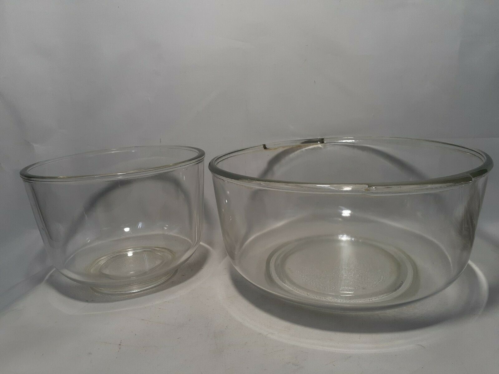 Sunbeam Mixmaster Large & Small Glass Mixing Bowls 01401 2356 2358 2359