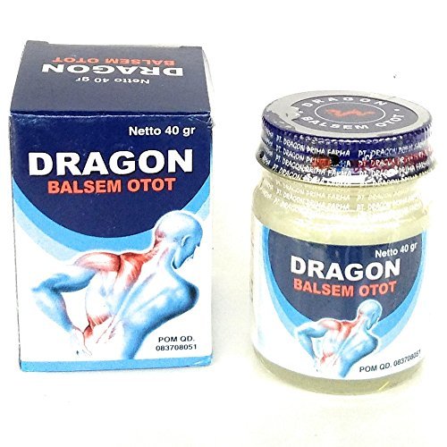 Dragon Balsem Otot - Muscular Balm, 40 Gram (Pack of 3)