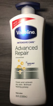 Vaseline Intensive Care Body Lotion, Advanced Repair Unscented, 20.3 oz ... - $24.85