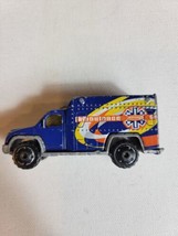 2000s Diecast Toy Car VTG Mattel Matchbox Ambulance Blue - $13.62