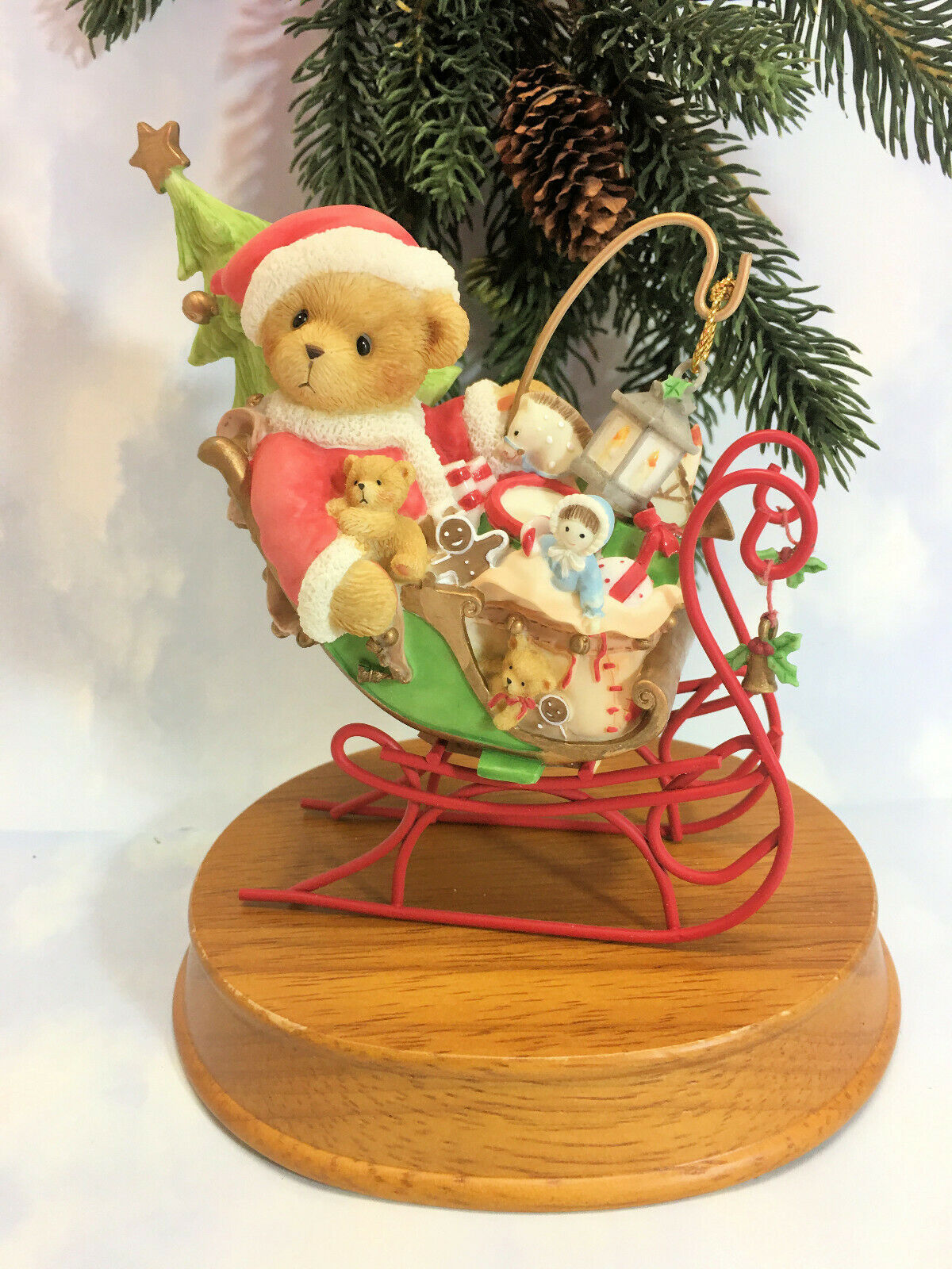 cherished teddies 2018 santa series