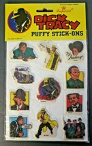 Vintage Dick Tracy Classic Comic Cartoon Puffy Stick-Ons Decals NOS #4 - $12.99