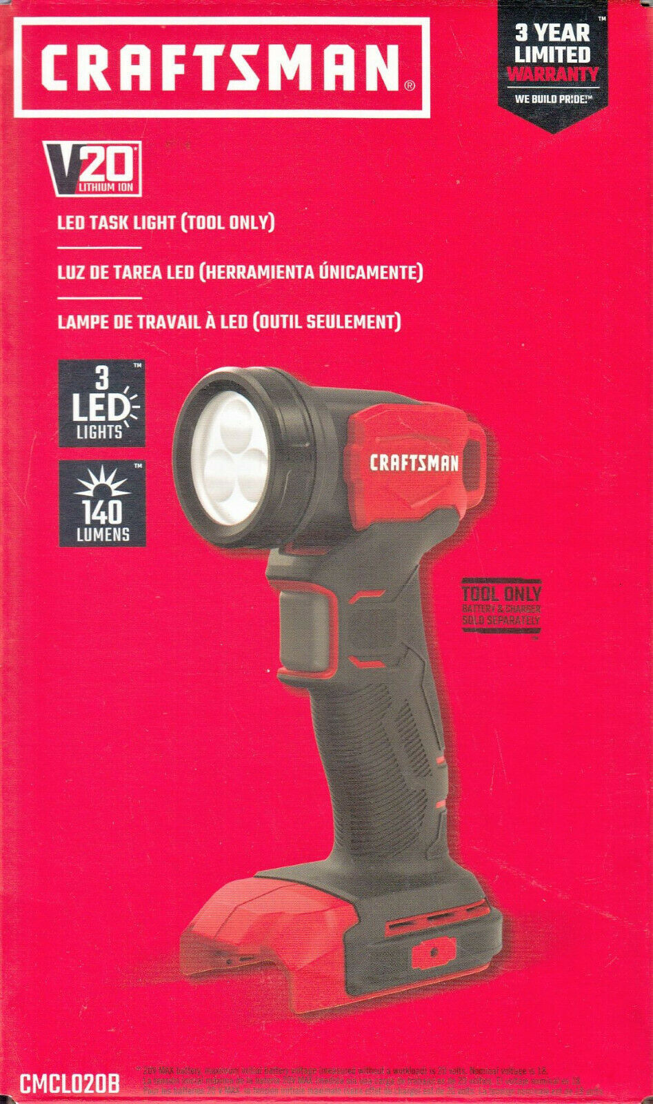 craftsman v20 work light