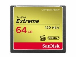 SanDisk Memory Card Compactflash Extreme 64 Go - $100.29