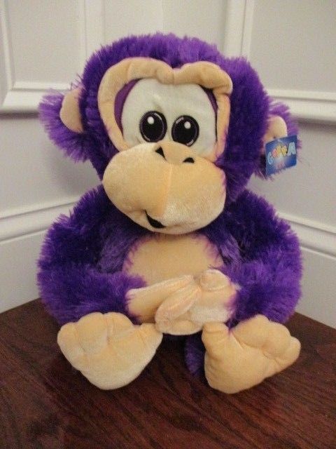 purple monkey stuffed animal