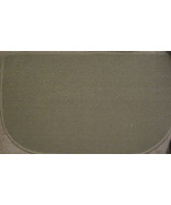 Solid Tan Sandstone Oatmeal Kitchen Slice Accent Mat Rug 18 x 30 - $12.86