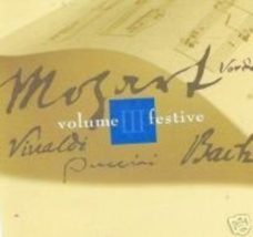 Simply classical collection volume iii   mozart festive cd