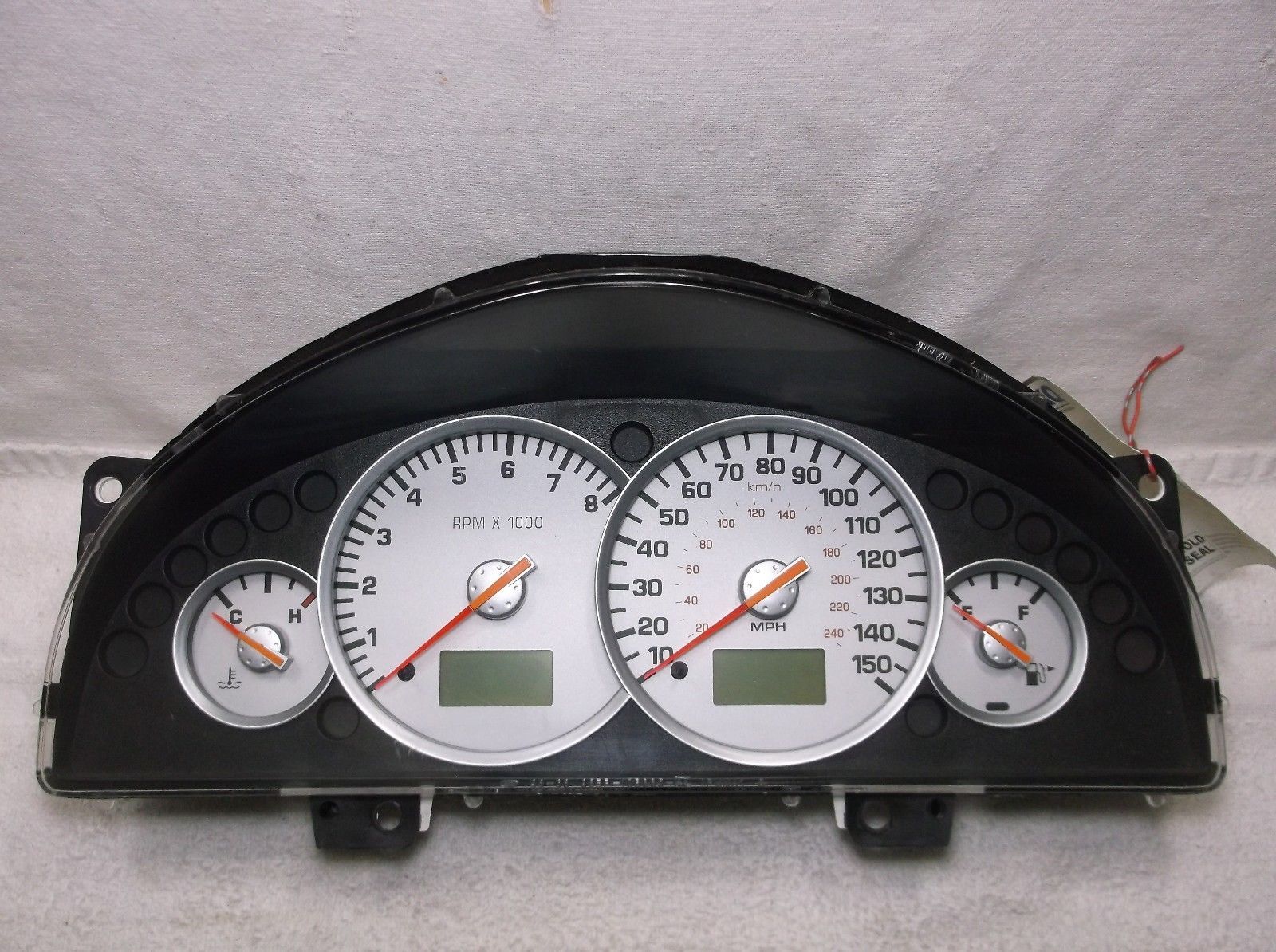 01-02 MERCURY COUGAR 2.5L 136K SPEEDOMETER/INSTRUMENT/GAUGE/CLUSTER