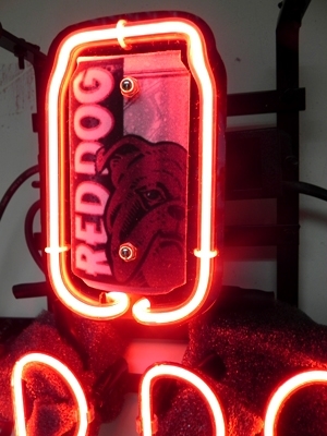 Red Dog Beer Bar Neon Light Sign 13" x 9" - Neon