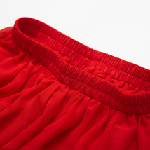 Wine Red Chiffon Maxi Skirt, High Waisted, Womens Plus Size, by Dressromantic image 10