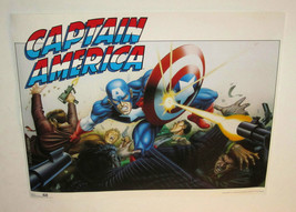 Captain America Poster From 1989  Marvel Comics  Vintage And Rare! - $29.99