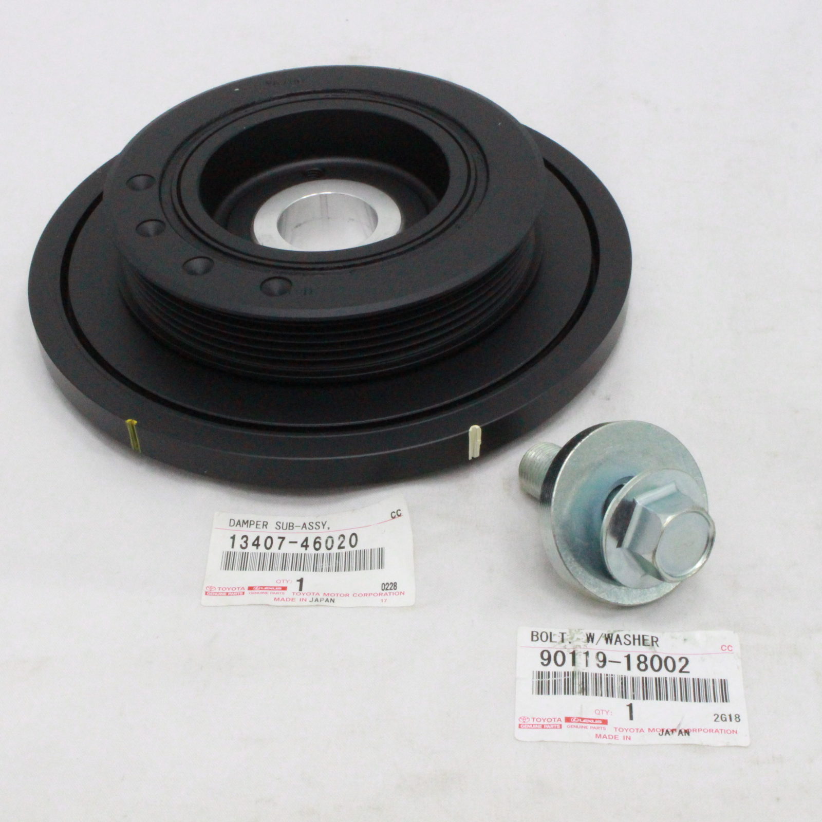 Toyota Supra IS300 GS300 2JZGTE Crankshaft Damper Harmonic Balancer