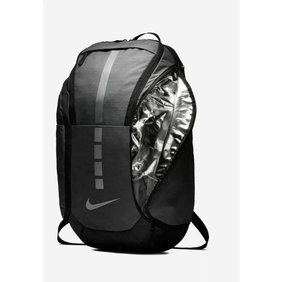 Nike Hoops Elite Unisex Pro Backpack- Gray/Black/Silver- NWT - Bags