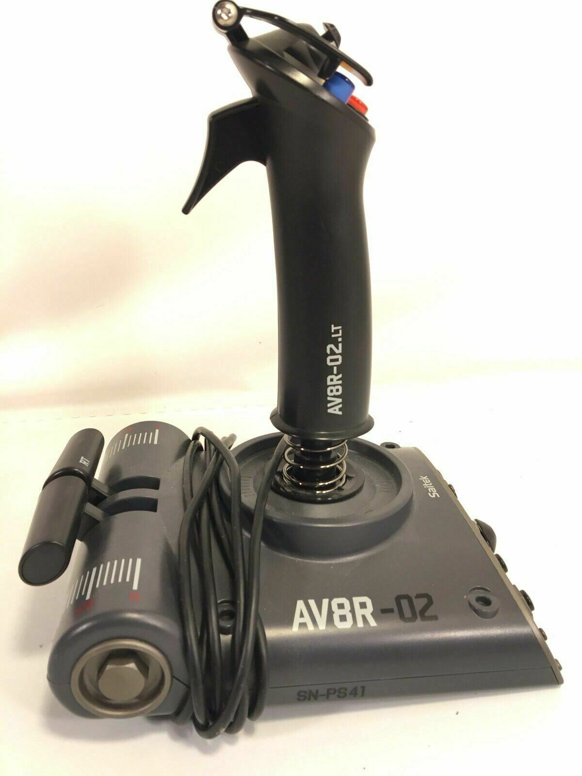 Saitek Aviator AV8R02 Flight Simulator Yoke Xbox SNPS41 USB Joystick