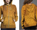 Map of rohan hoodie zipper fullprint women thumb155 crop