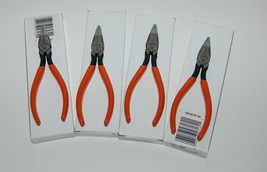 Wholesale Lot 4 Crescent 10226CAO C Short Nose Insulated Tip Pliers 6 inches-... image 1