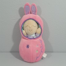 Manhattan Toy Company Hunny Bunny 12 inch Plush Baby Doll Snuggle Pod Pi... - $12.52