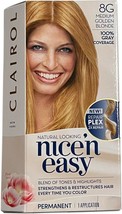 Clairol Nice &#39;n Easy MEDIUM GOLDEN BLONDE Hair Color ~ 8G - $19.99