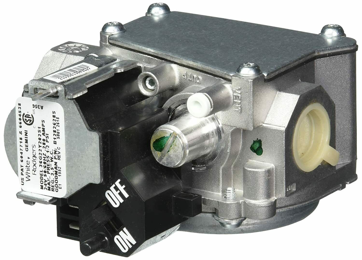 36E22 202 WR White Rodgers Goodman Janitrol Gas Valve HVAC/R Valves