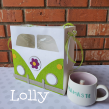 Retro Van Tote Pattern. Digital Download.  PDF.  No Physical Item Shipped