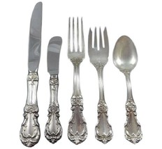 Burgundy by Reed & Barton Sterling Silver Flatware Set 12 Service 60 Pieces - $3,861.00