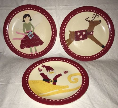 3 Pottery Barn Kids Christmas Melamine 9 And 10 Similar Items