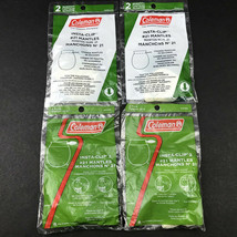 Coleman #21A134C &amp; 2000024474 Insta-Clip #21 Mantles 2 packs of 4 &amp; 2 pa... - $29.98
