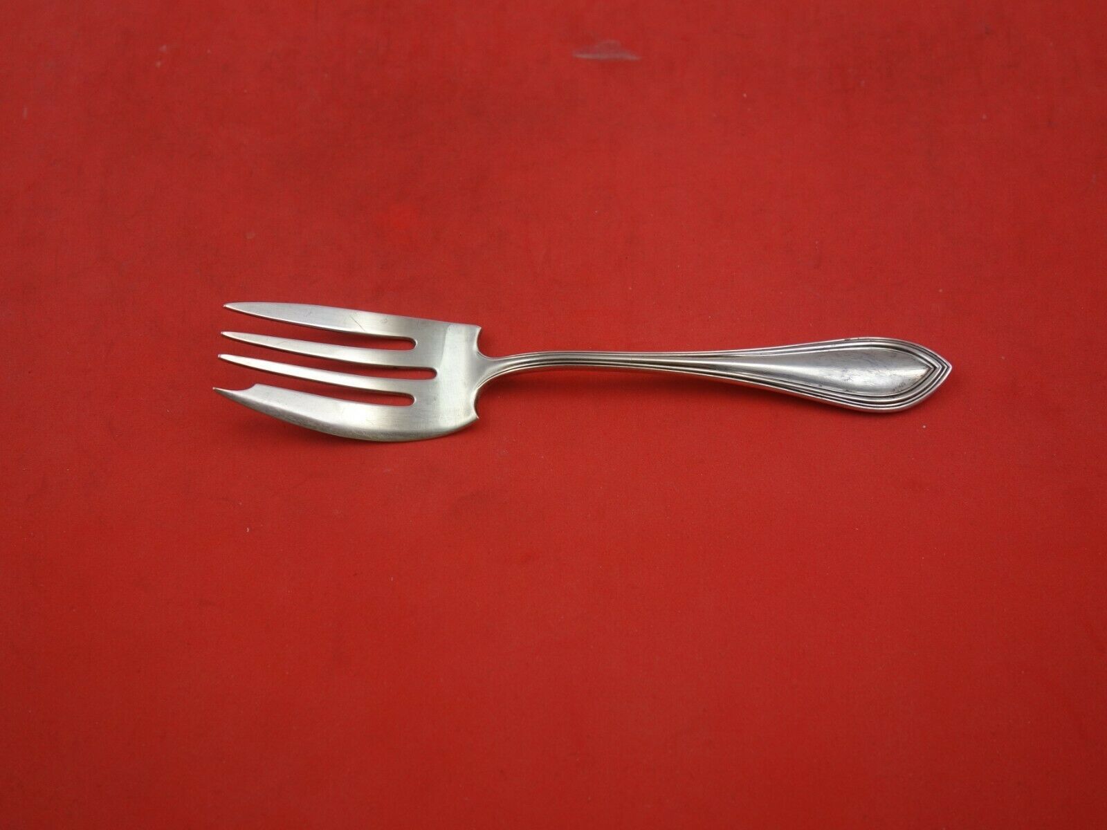 Primary image for King Philip by Watson Sterling Silver Salad Fork 6" Vintage Flatware