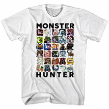 Monster Hunter Hunt All Beasts Men's T-Shirt Symbols OFFICIAL Capcom - $22.13