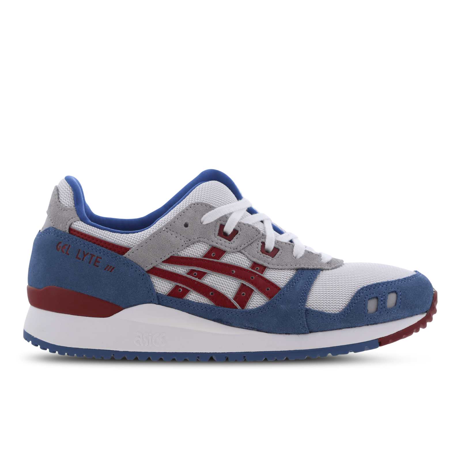 Asics gel-lyte iii men shoes comfort blue and red
