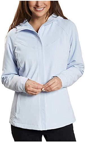 Kirkland Signature Ladies' Water-Repellent Wind Resistant Softshell Jacket, Blac