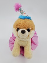 Gund Itty Bitty Boo Puppy Dog Birthday Tutu Plush 5"  Stuffed Animal Toy B57 - $9.99