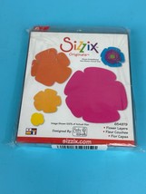 Sizzix Originals Die Cutter 654979 Flower Layers New Sealed See Video - $13.55
